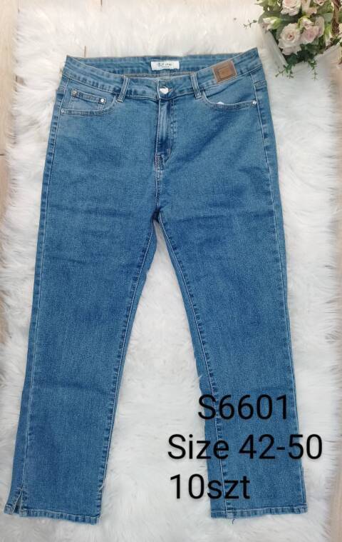 Jeansy Damskie S6601 1 kolor 42-50