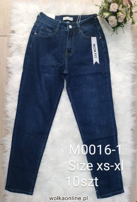 Jeansy Damskie M0016-1 1 kolor XS-XL