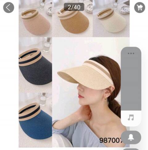 Daszkiem Damskie 987007 Mix kolor Standard