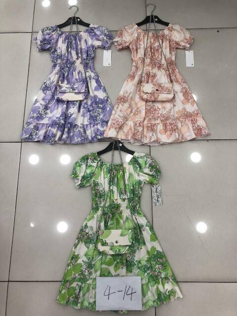 Sukienka dziewczęcy 5175 1 kolor 4-14 1