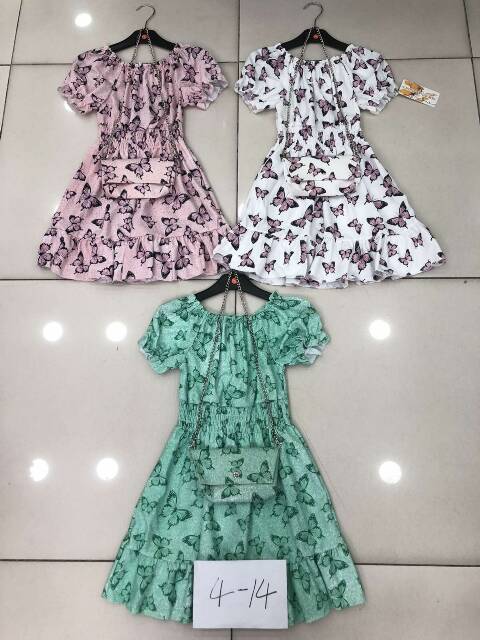 Sukienka dziewczęcy 5179 1 kolor 4-14