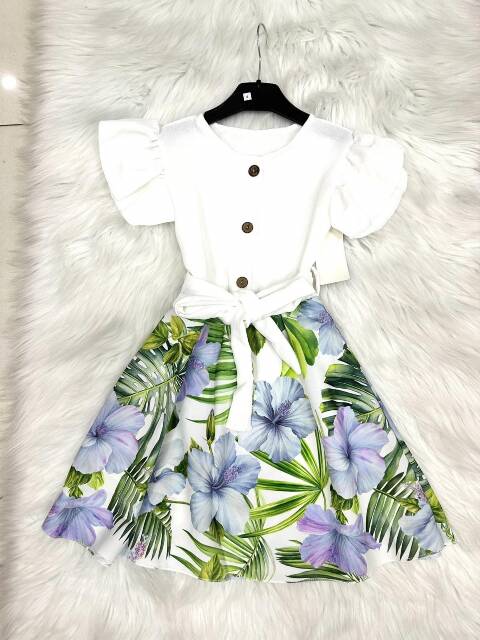 Sukienka dziewczęcy 5216 1 kolor 4-14 1