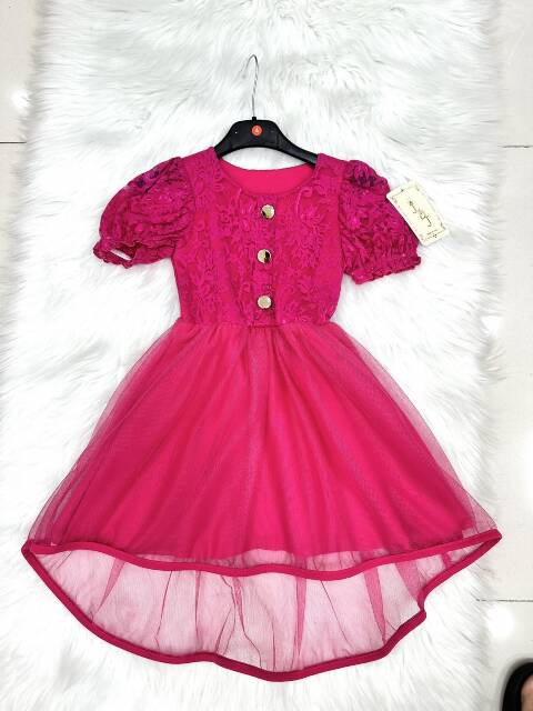 Sukienka dziewczęcy 5217 1 kolor 4-14