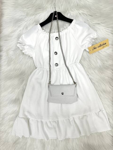 Sukienka dziewczęcy 5226 1 kolor 4-14