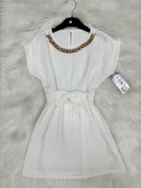 Sukienka dziewczęcy 5227 1 kolor 4-14