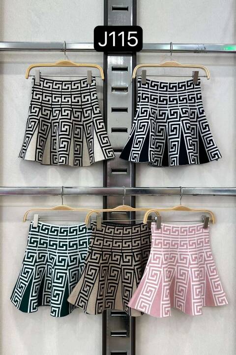 Spódnica dziewczęcy J115 1 kolor 4-14 1