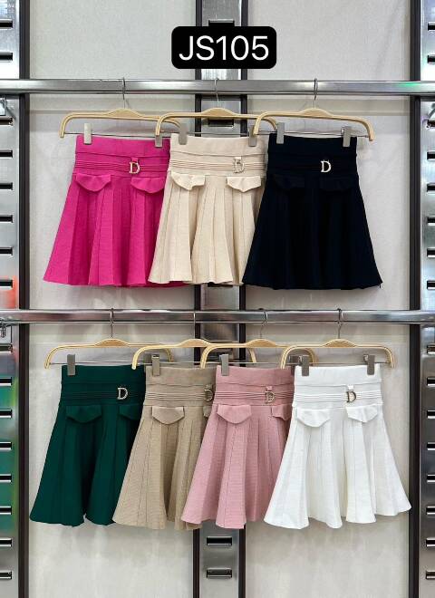 Spódnica dziewczęcy JS105 1 kolor 4-14