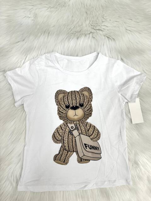 Bluzka dziewczęcy 5240 1 kolor 4-14 1