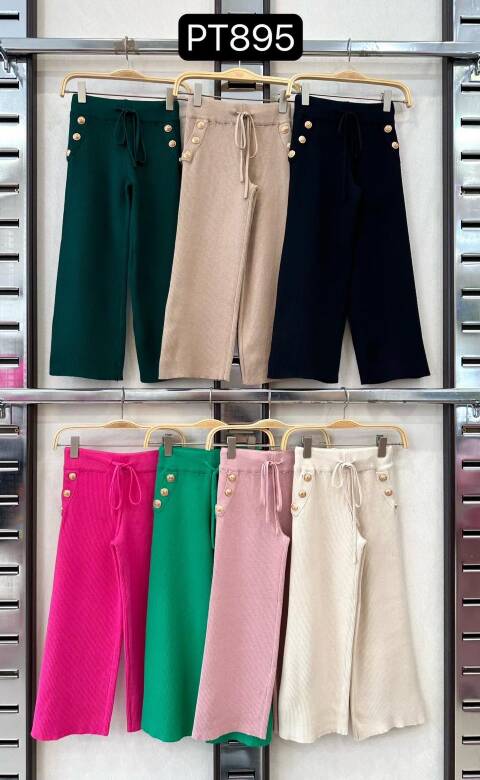 Spodnie dziewczęcy PT895 1 kolor 4-14 1