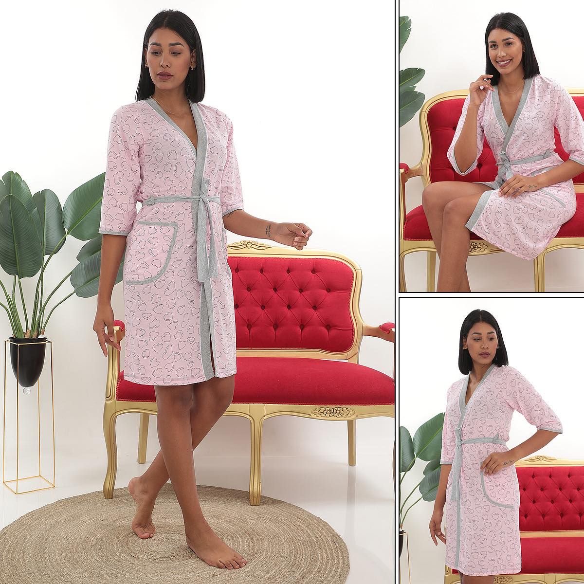 Szlafrok Damski Turkey 5267 1 KOLOR M-XL 1