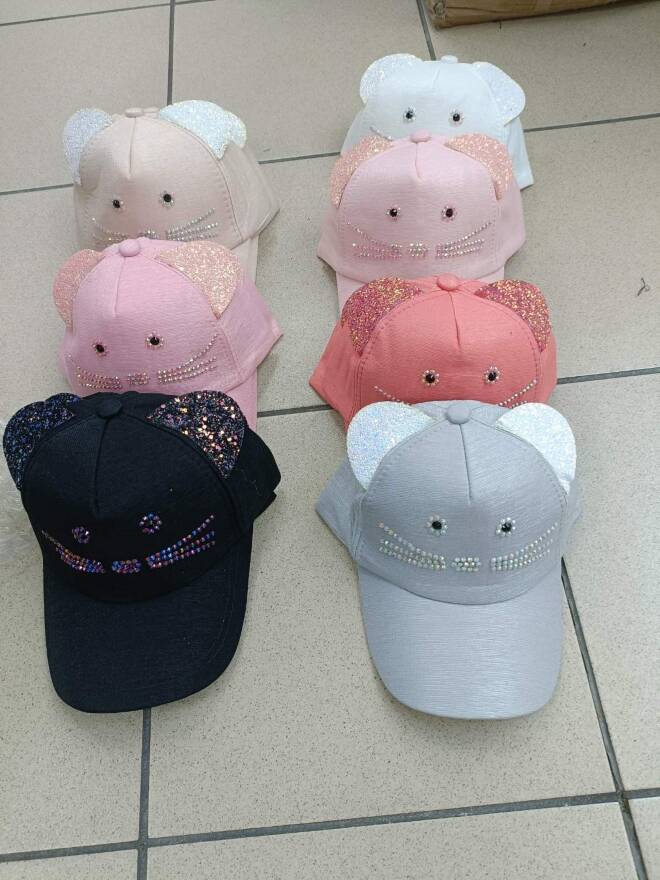 Czapki dziecięce daszkiem 5276 Mix KOLOR  Standard 1