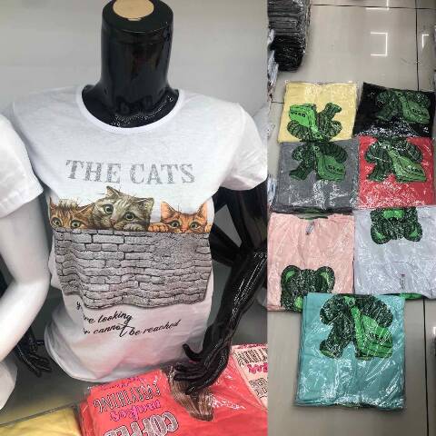 Bluzka Damskie 5281 Mix kolor M-XL 1