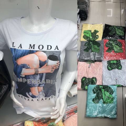 Bluzka Damskie 5288 Mix kolor M-XL 1