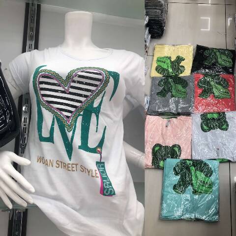 Bluzka Damskie 5289 Mix kolor M-XL 1