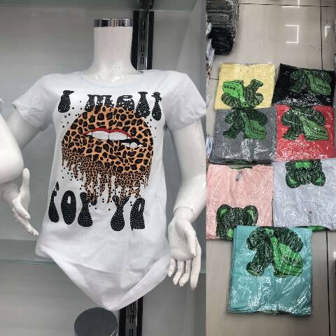 Bluzka Damskie 5290 Mix kolor M-XL 1