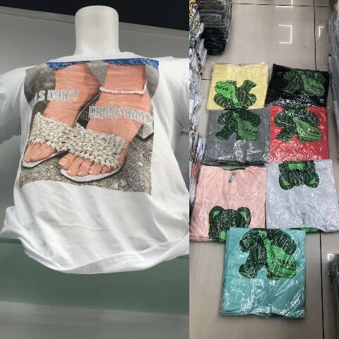 Bluzka Damskie 5295 Mix kolor M-XL 1