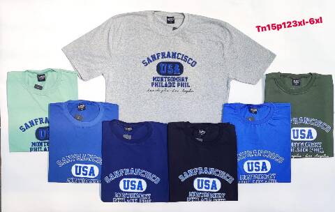 Bluzka Męskie 5339 Mix kolor 3XL-6XL (Towar Tureckie) 1