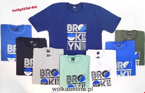 Bluzka Męskie 5340 Mix kolor 3XL-6XL (Towar Tureckie)
