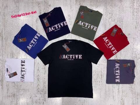 Bluzka Męskie 5342 Mix kolor 3XL-6XL (Towar Tureckie) 1