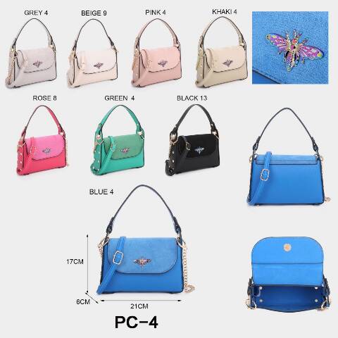 Torebka Damskie PC-4 Mix kolor Standard 1