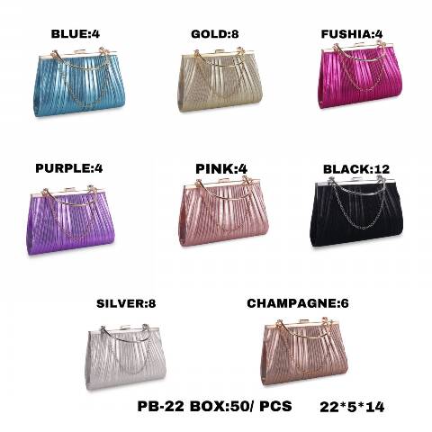 Kuferek Damskie PB-22 Mix kolor Standard