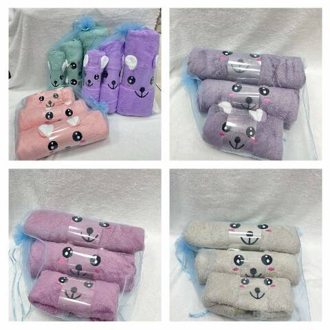 Ręcznik 5469 Mix kolor 70x140,50x100,25x75 1