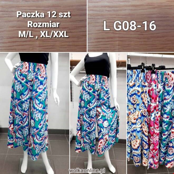 Spodnie damskie LG08-16 MIX KOLOR  M-2XL(Towar CHINA)