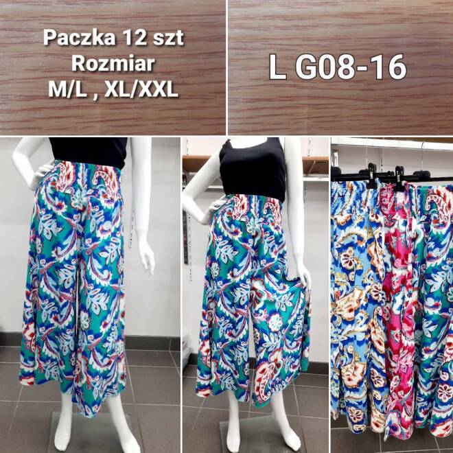 Spodnie damskie LG08-16 MIX KOLOR  M-2XL(Towar CHINA) 1
