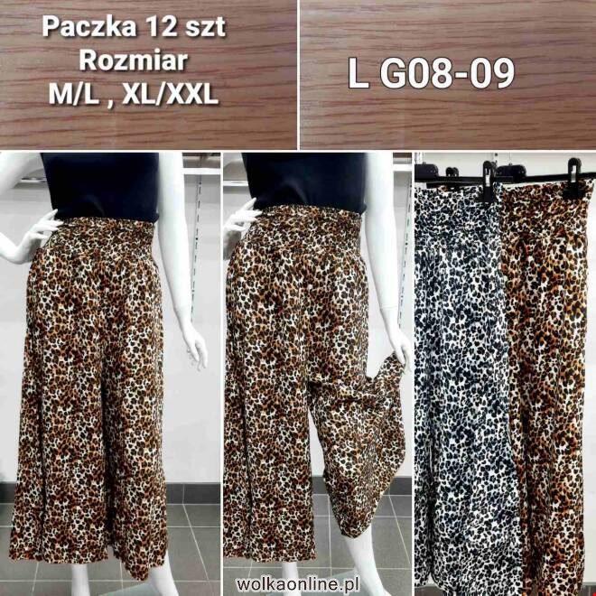 Spodnie damskie LG08-09 MIX KOLOR  M-2XL(Towar CHINA)