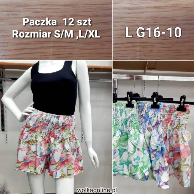 Szorty damskie  LG16-10 MIX KOLOR  S/M-L/XL(Towar CHINA)