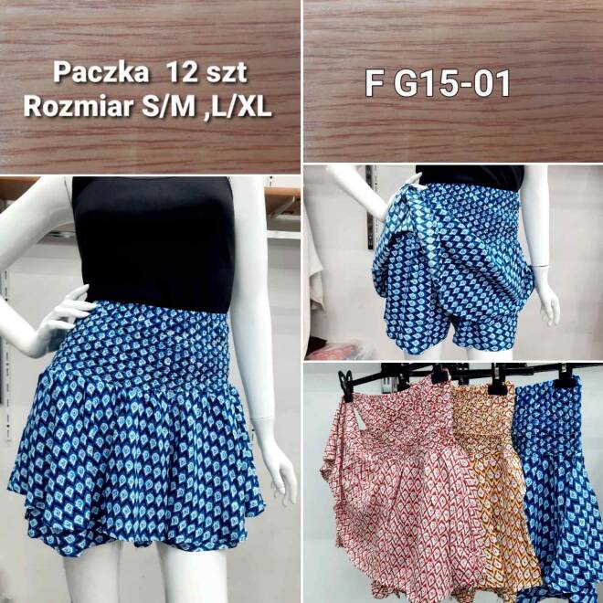 Szorty damskie  FG15-01 MIX KOLOR  S/M-L/XL(Towar CHINA) 1