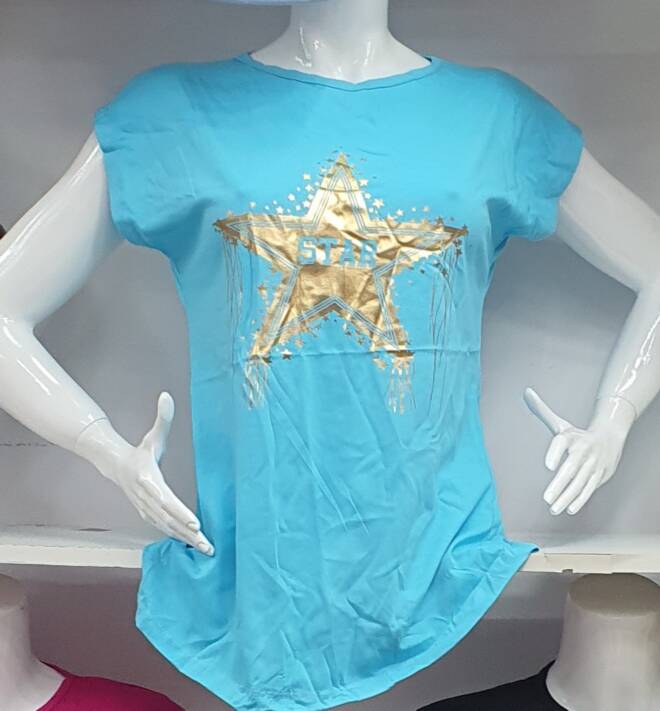 Bluzka damska 5509 1 kolor  M-XL(Towar Tureckie) 1