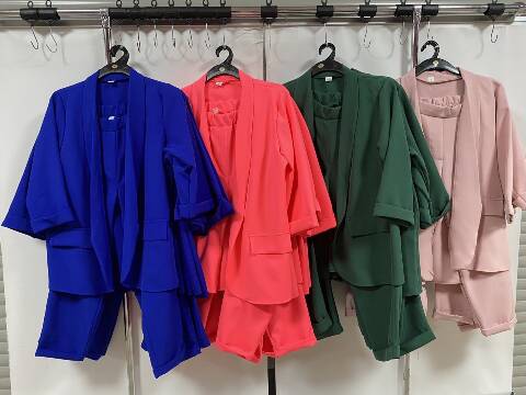 Komplet damskie 5527 1 kolor S-2XL (Towar Polskie) 1