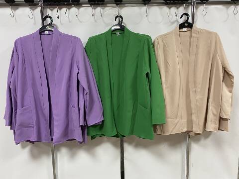 Żakiet Damskie 5532 1 kolor XL-4XL (Towar Polskie)