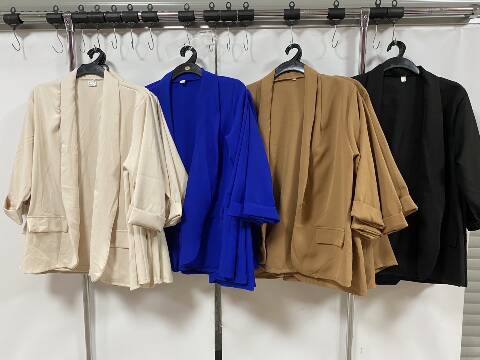 Żakiet Damskie 5535 1 kolor S-2XL (Towar Polskie) 1