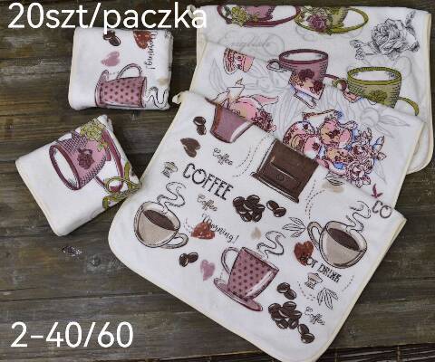 Ścierki Mikrofibra 5601 Mix Kolor 40X60 1