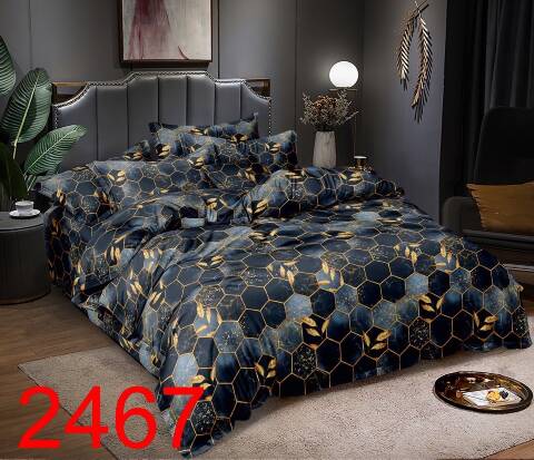 Komplet pościeli 3 części 5645 1 kolor 160x200