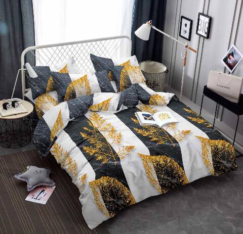 Komplet pościeli 3 części 5652 1 kolor 160x200