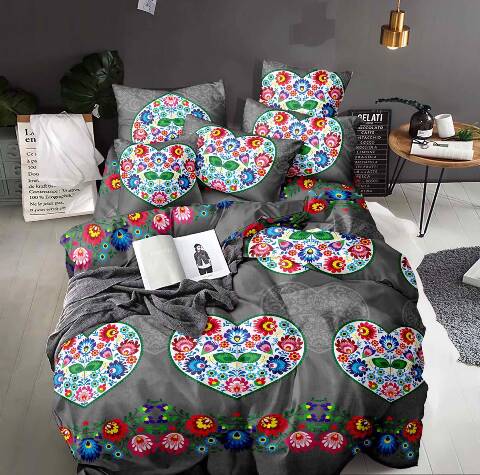 Komplet pościeli 3 części 5661 1 kolor 160x200