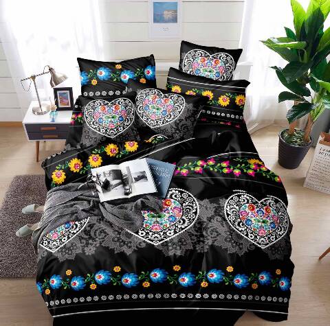 Komplet pościeli 3 części 5662 1 kolor 160x200 1