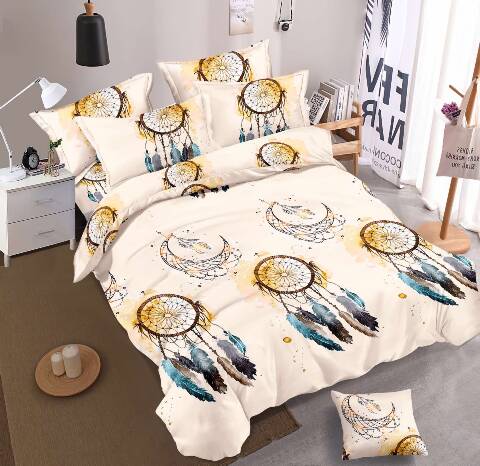 Komplet pościeli 3 części 5665 1 kolor 160x200 1