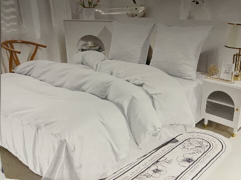 Komplet Pościeli 4 Części 5681 1 kolor 160x200