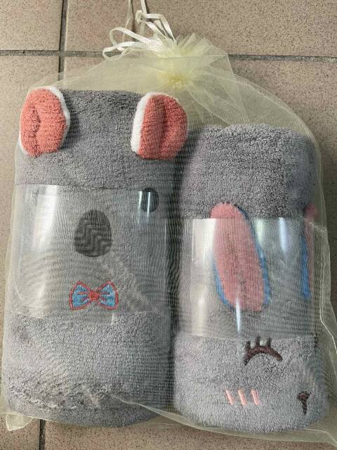 Komplet Ręczniki  5711 Mix kolor 50x100,70x140