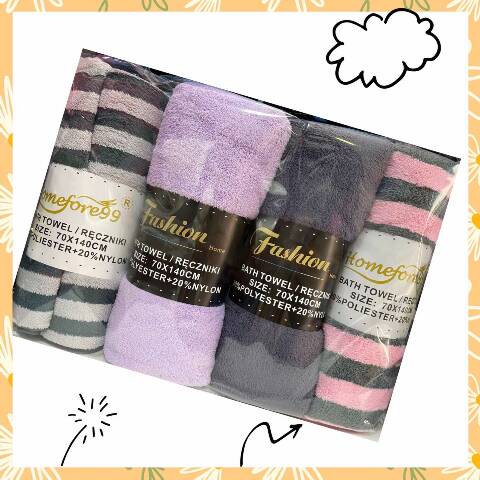  Ręczniki  5712 Mix kolor 70x140 1