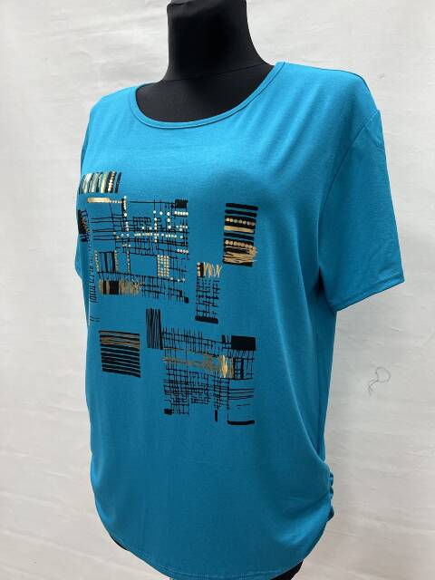 Bluzka Damskie 5896 1 kolor 46-52 (Towar Polskie)