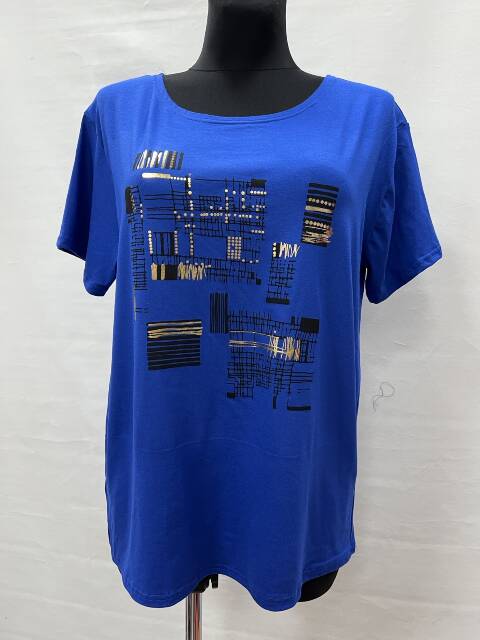 Bluzka Damskie 5900 1 kolor 46-52 (Towar Polskie)