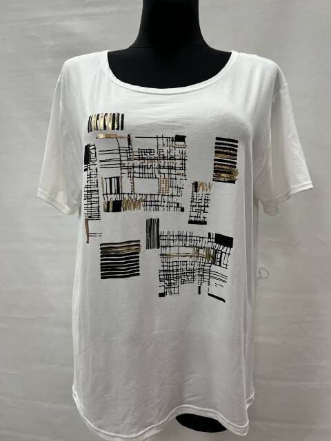 Bluzka Damskie 5903 1 kolor 46-52 (Towar Polskie)