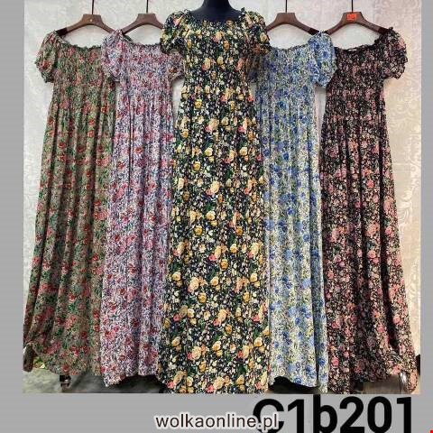 Sukienka Damskie B201 Mix kolor M-2XL