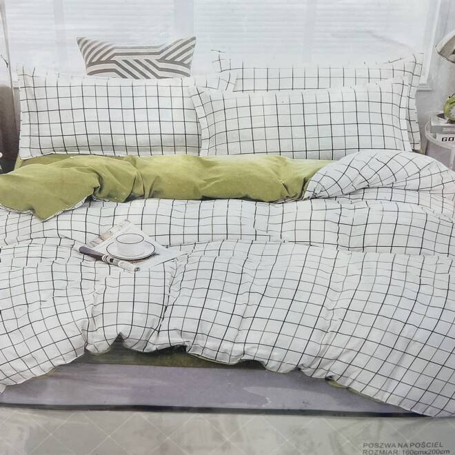 Komplet Pościeli 4 Części E1542 1  kolor  160 x 200 1