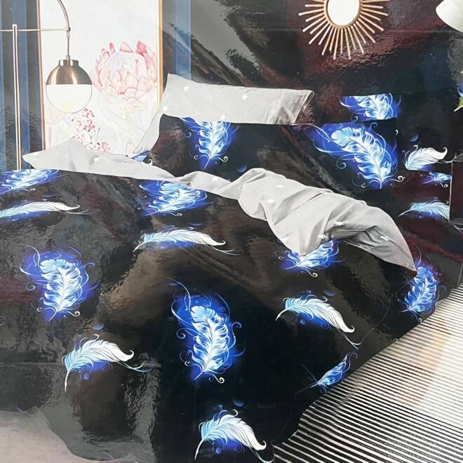 Komplet Pościeli 4 Części E1562 1  kolor  160 x 200 1